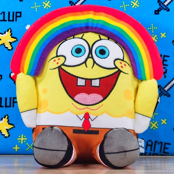 Nickelodeon SpongeBob SquarePants 7" UltraSoft Phunny Kidrobot Official Plush - Picture 1 of 6